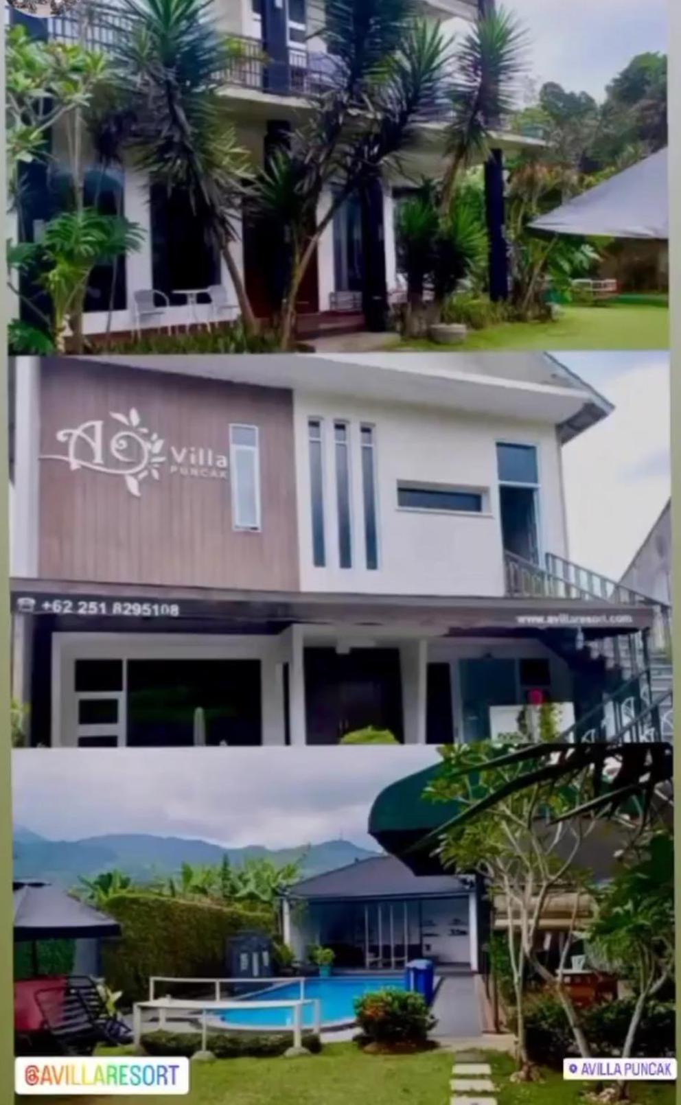 Avilla Puncak Esterno foto
